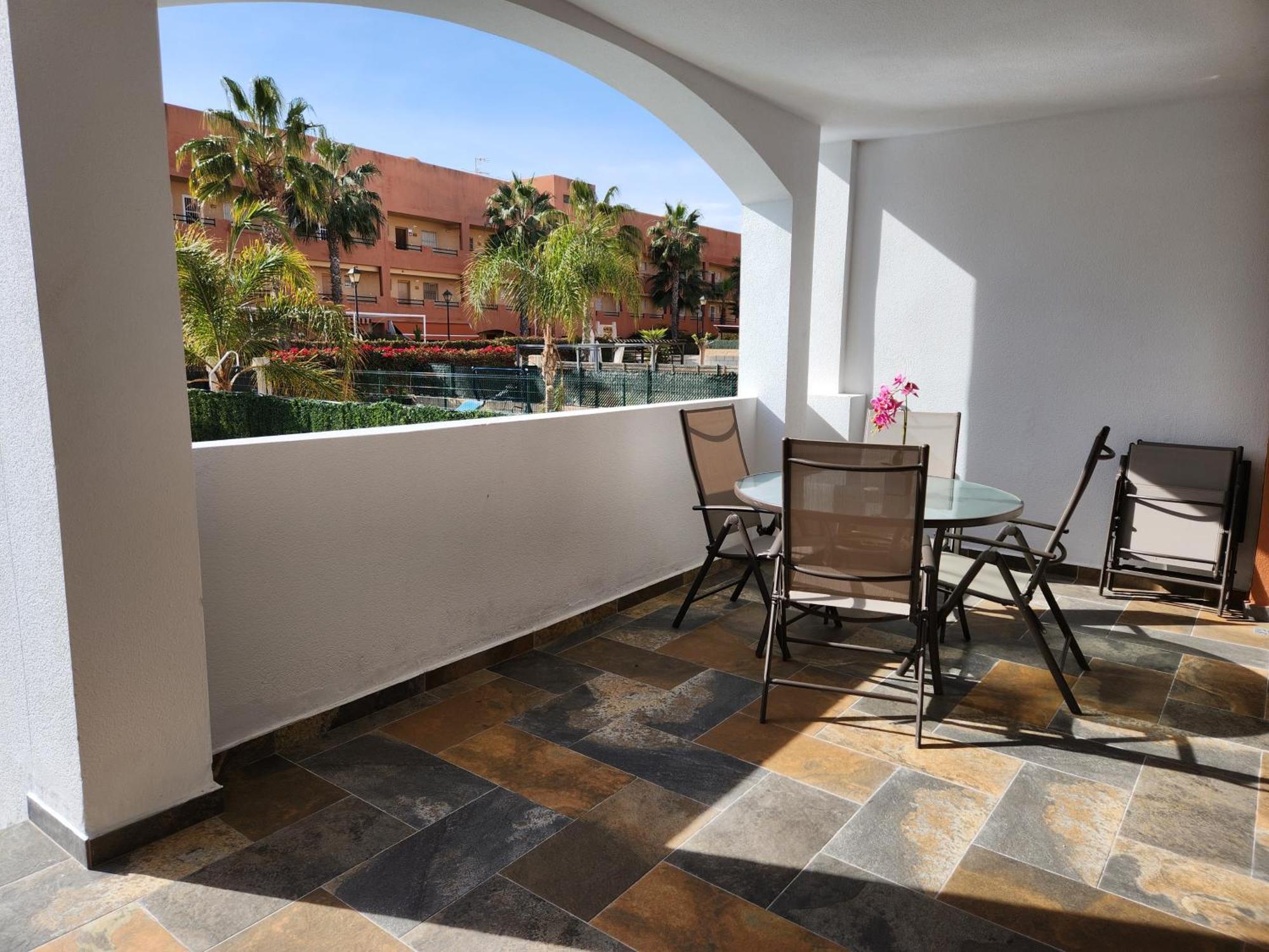 Bajo En Primera Linea De Vera-Playa Con Piscina Privada! Εξωτερικό φωτογραφία
